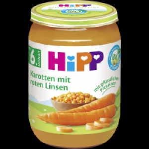Hipp Bio Karotte mit roten Linsen