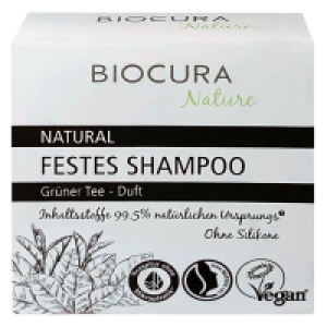 BIOCURA NATURE Festes Shampoo 60 g