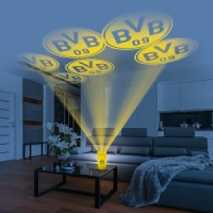BVB LED-Echtwachskerze Projektor 3V gelb mit Logo 19.99 €