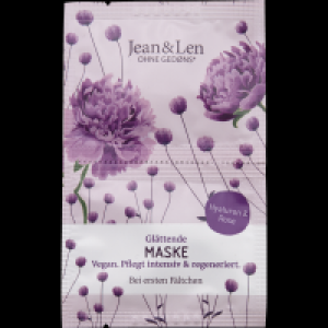 Rossmann Jean&len Glättende Maske Hyaluron/Rose