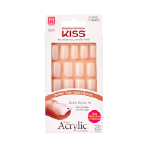 Rossmann Kiss Salon Acrylic Natural Nails selbstklebende Fingernägel Euphoria