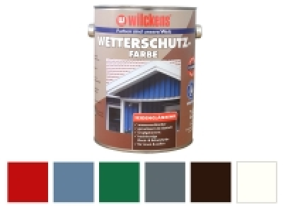 Wilckens Wetterschutzfarbe, 2,5L 17.99 €