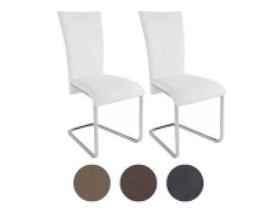 Homexperts verchromter Freischwinger »Mulan«, 2er Set 109.00 €