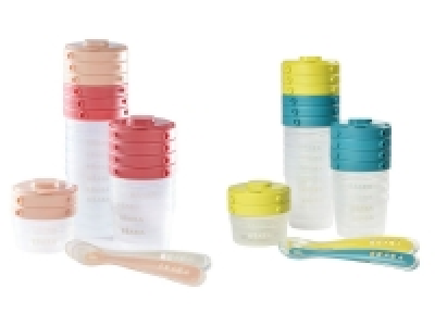 Beaba BÉABA® Mahlzeit-Set, 14-teilig, 12 Vorratsdosen, 2 Silikonlöffel 20.99 €