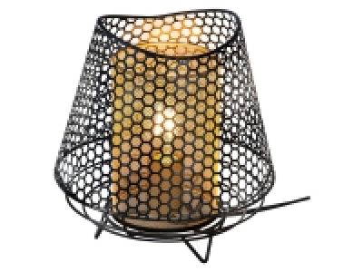 Nino Leuchten Nino Tischleuchte »Dario«, 25/30 cm, Drahtschirm gold 50.99 €