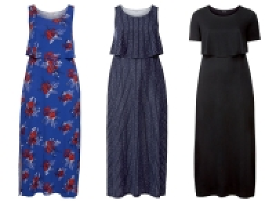 ESMARA® Maxikleid Damen, mit Taillen-Gummizug 5.99 €