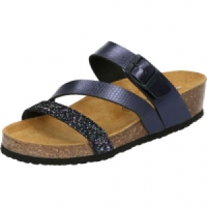 Hush Puppies Pantoletten, glänzend, Struktur, für Damen