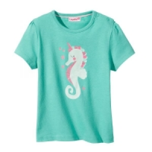 Baby-M&auml;dchen-T-Shirt mit Seepferdchen, 2er-Pack 3.99&nbsp;&euro;