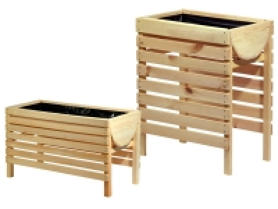 dobar Hochbeet, inklusive Pflanzfolie, aus Kieferholz, stabil, wetterf 44.99 €