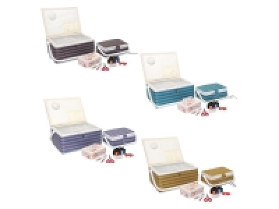 Ackermann Nähkorb Set, mit Tragegriff, Einsätzen, Nadelkissen und Acce 28.99 €