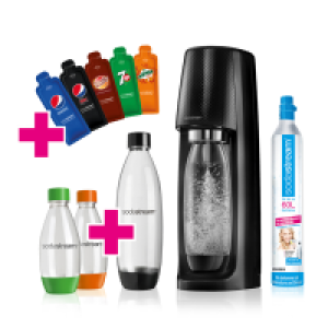 Rossmann Sodastream Wassersprudler Easy Vorteilspack schwarz