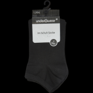 Under2wear Im Schuh Socke unisex DP schwarz 35/39