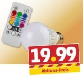 LED-Farbwechsellampe 19.99 €