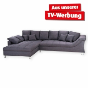 Ecksofa - anthrazit - Recamiere links 699.00 €