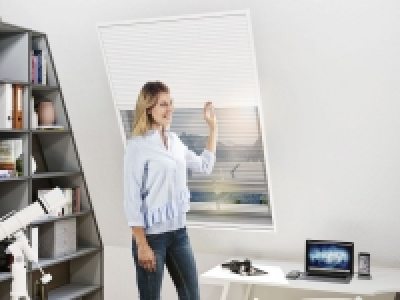 wip 2in1-Dachfenster-Plissee, Sonnen- u. Insektenschutz, Aluminiumprof 62.99 €
