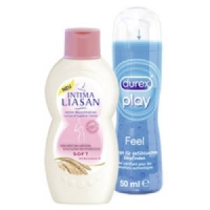 Liasan Intimwaschlotion oder durex play