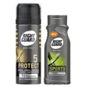 Right Guard Duschgel oder Deo-Spray