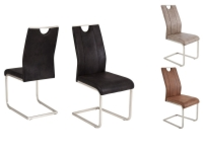 Reality Schwingstuhl »Trieste«, 2 Stück, Gestell im Edelstahl-Look, pr 129.00 €