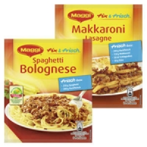 Maggi Fix f&uuml;r Spaghetti Bolognese oder Makkaroni Lasagne