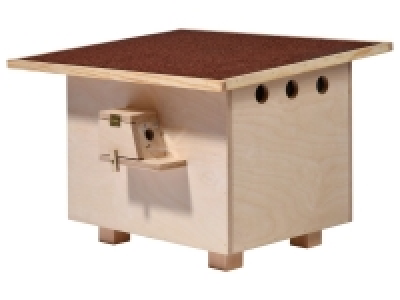 dobar Hummelnistkasten mit Füllmaterial, aufklappbares Dach, mit Laufr 59.99 €