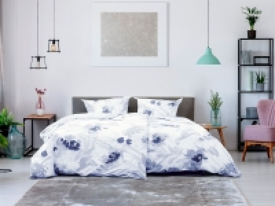 Primera Perkal Bettwäsche »Aquarell Blumen blau« 18.99 €