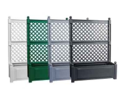 KHW Pflanzkasten mit Spalier, L 100 cm, 110 Liter, aus robustem Kunsts 58.48 €