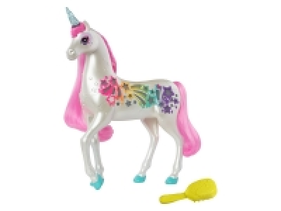 Barbie Spielfigur Einhorn, mit magischer Bürste, ab 3 Jahren