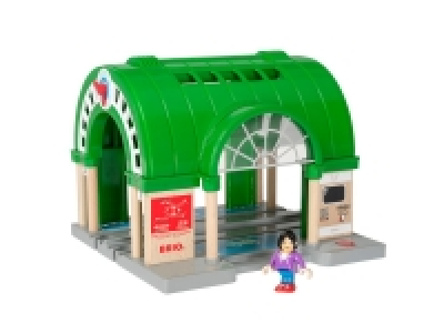 BRIO 33649 »Großer Hauptbahnhof mit Ticketautomat«, 2-teilig, ab 3 Jah 27.79 €