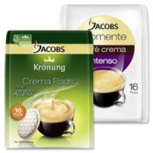 Jacobs Kr&ouml;nung Kaffepads oder Momente Kaffeepads