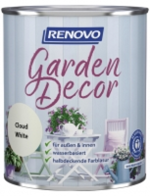 Farblasur »Garden Decor«, für innen & außen, 0,75 l, weiß, seidenmatt