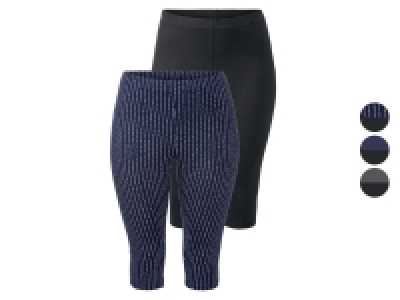 ESMARA® Leggings Damen, 2 Stück, in Capri-Länge 5.99 €