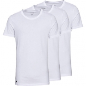 Karstadt  Lacoste Shirt, 3er-Pack, Kurzarm, Rundhals, für Herren