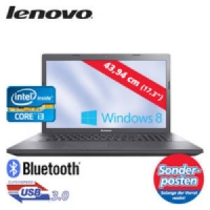 Notebook G700 mit Intel Core i3-3110M Dual-Core (2 x 2,4 GHz)