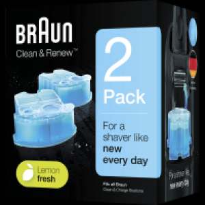 Braun Clean & Renew Reinigungskartuschen Lemon Fresh