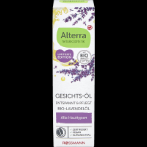 Rossmann Alterra Naturkosmetik Gesichts-Öl Bio-Lavendel