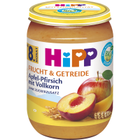 Rossmann Hipp Bio Frucht und Getreide Apfel-Pfirsich mit Vollkorn