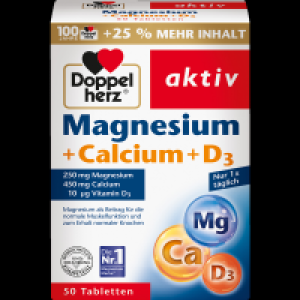 Doppelherz aktiv Magnesium + Calcium + D3 Tabletten