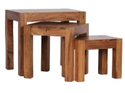 Lidl Wohnling Wohnling Beistelltisch Mumbai 3er Set