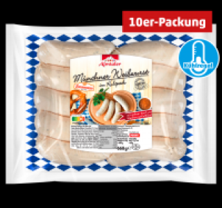 ALMTALER Münchner Weißwurst 3.99 €