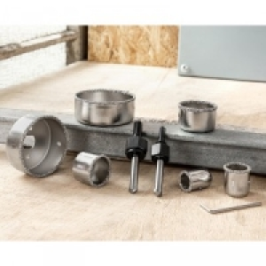 Lochsägen-Set mit Karbid-Körnung 9tlg. 11.99 €