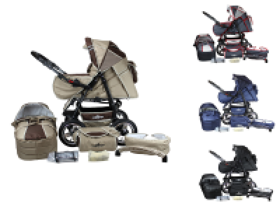 Bergsteiger 2-in-1 Kombi-Kinderwagen Rio 269.00 €