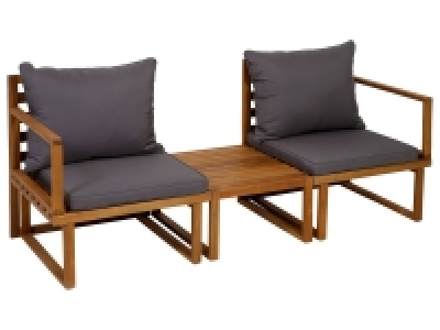 greemotion Balkonmöbel Set »Dijon«, 3-teilig, aus Akazienholz, mit Kis 249.00 €
