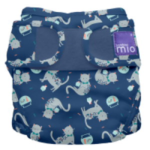 Rossmann Bambino Mio mioduo Windelüberhose Konfetti Katze, Größe 1 (unter 9 kg)