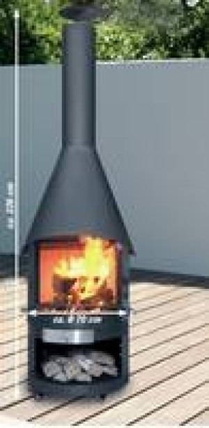 Gartengrillkamin