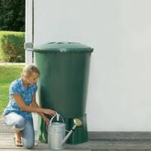 Unterstand, 33 cm (H) für Regentonne 210 l