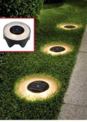Solarbodenleuchte