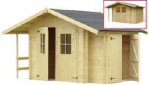 Blockbohlenhaus Malediven