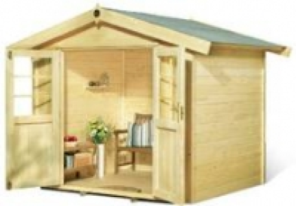 Blockbohlenhaus Bergen