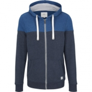 Karstadt  Tom Tailor Sweatjacke, Kapuze, Tunnelzug, Colorblocking, für Herren
