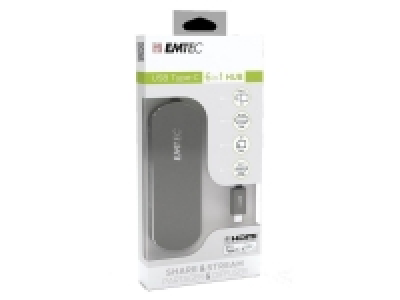 Lidl Emtec Emtec HUB 6-in-1 Type-C T650C